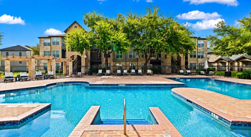 Resort-style pool